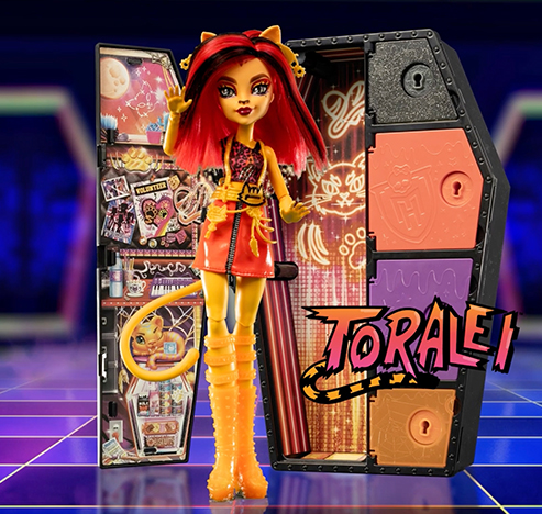 Stopframe Toy Animation: Monster High Toralei Doll